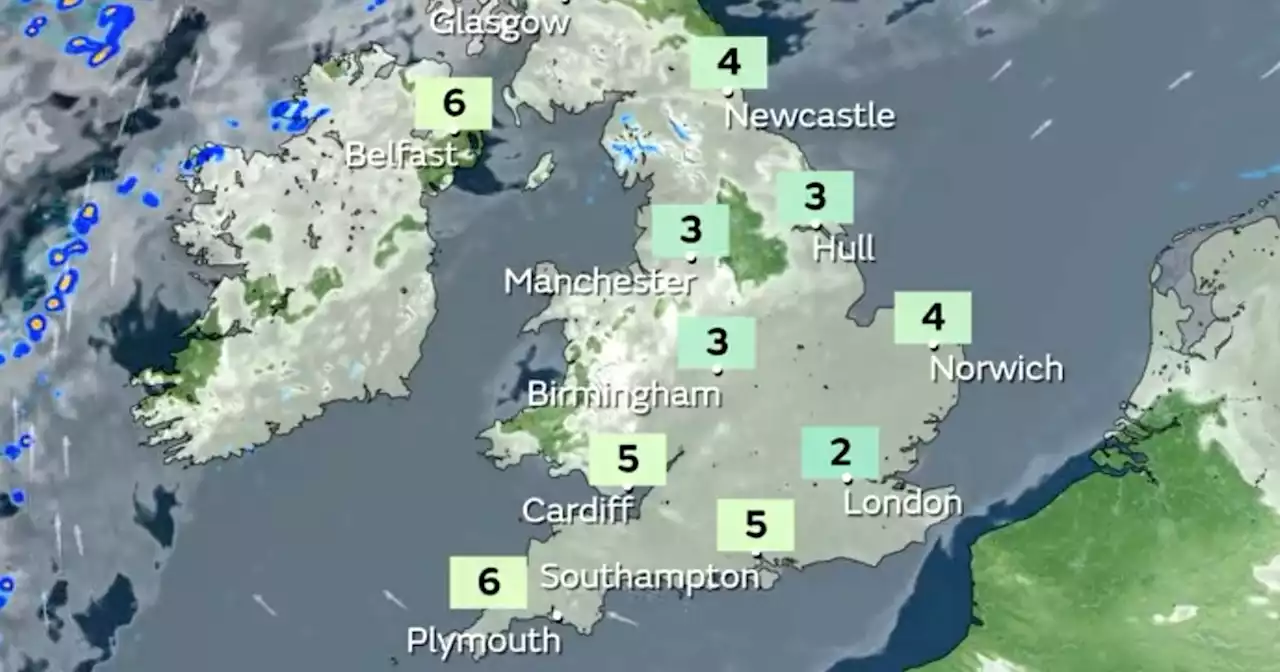 Brits to be blasted by -7C Artic freeze bringing snow and ice for days