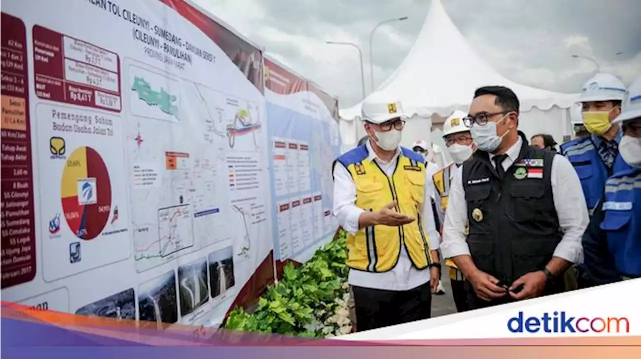 Ridwan Kamil Targetkan Tol Cisumdawu Beroperasi Penuh Juni