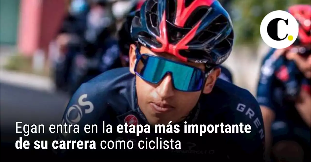 Egan entra en la etapa más importante de su carrera como ciclista