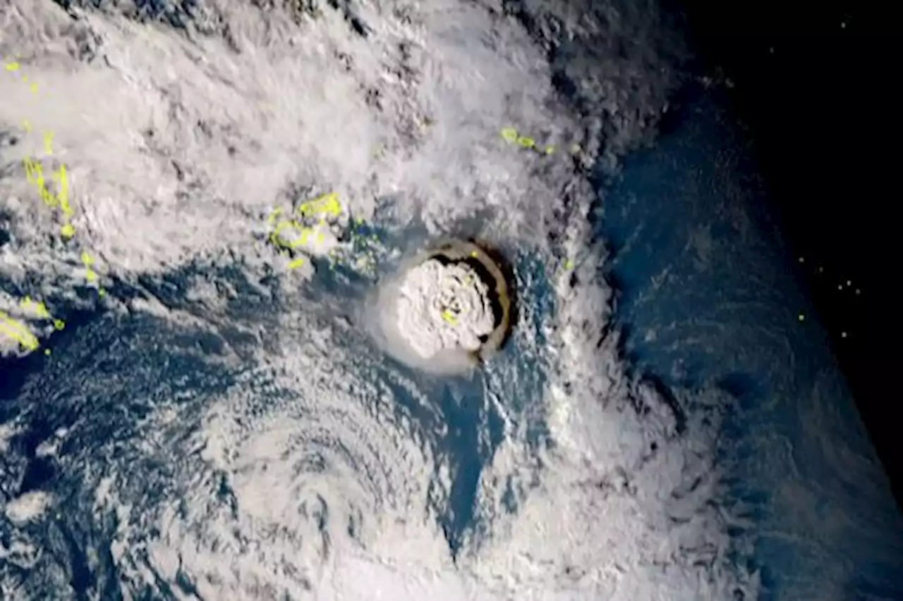 Erupción del volcán de Tonga le estaría ayudando a la NASA a entender Marte