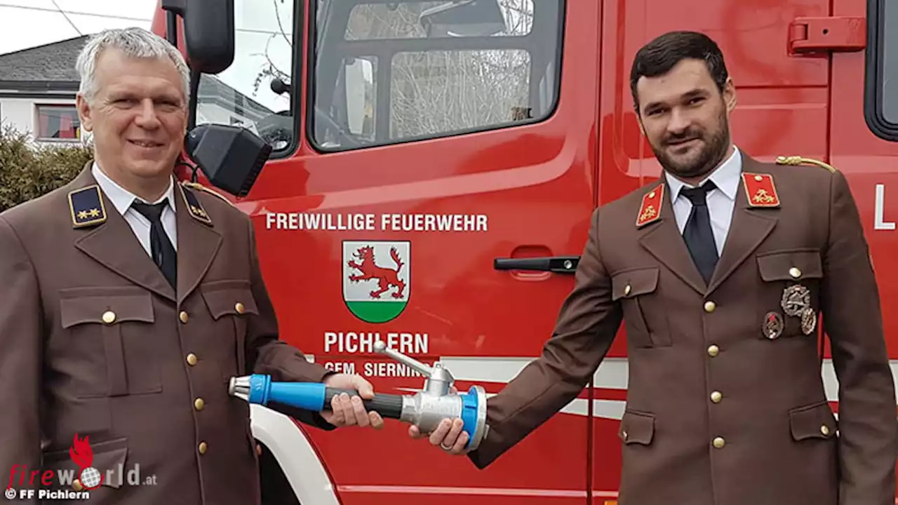 Oö: Neuer Kommandant bei der Feuerwehr Pichlern