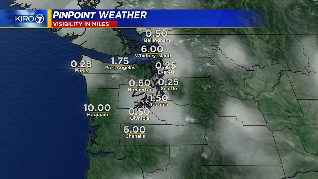 Stagnant weather pattern causing worsening air quality, lowland fog