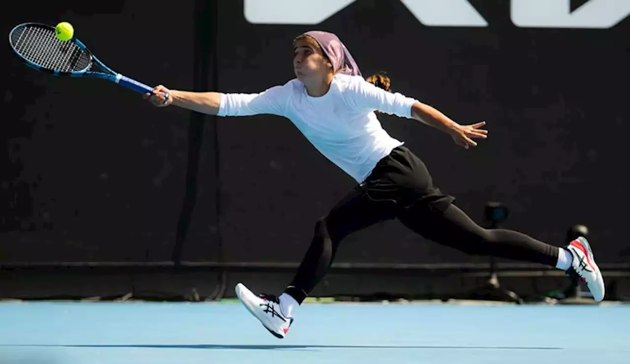 Australian Open histórico: la primera iraní en jugar (y ganar) un partido junior de Grand Slam