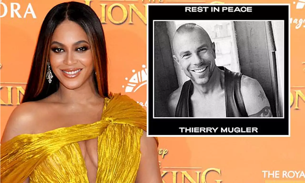 Beyonce, Bella Hadid and Irina Shayk pay tribute to Thierry Mugler