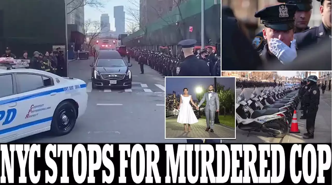 NYPD officer's widow shot dead in police ambush posts moving tribute