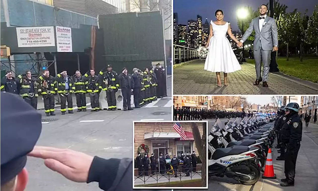 NYPD officer's widow shot dead in police ambush posts moving tribute