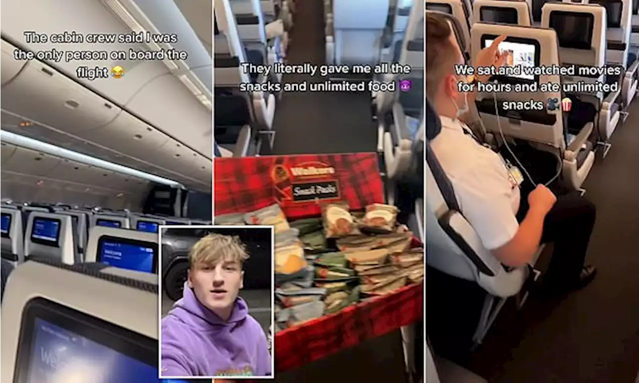 Stunned British student sat ALONE on BA flight from London to Orlando