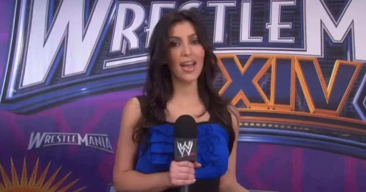 Kim Kardashian 'confuses' fans with throwback Wrestlemania hosting appearance