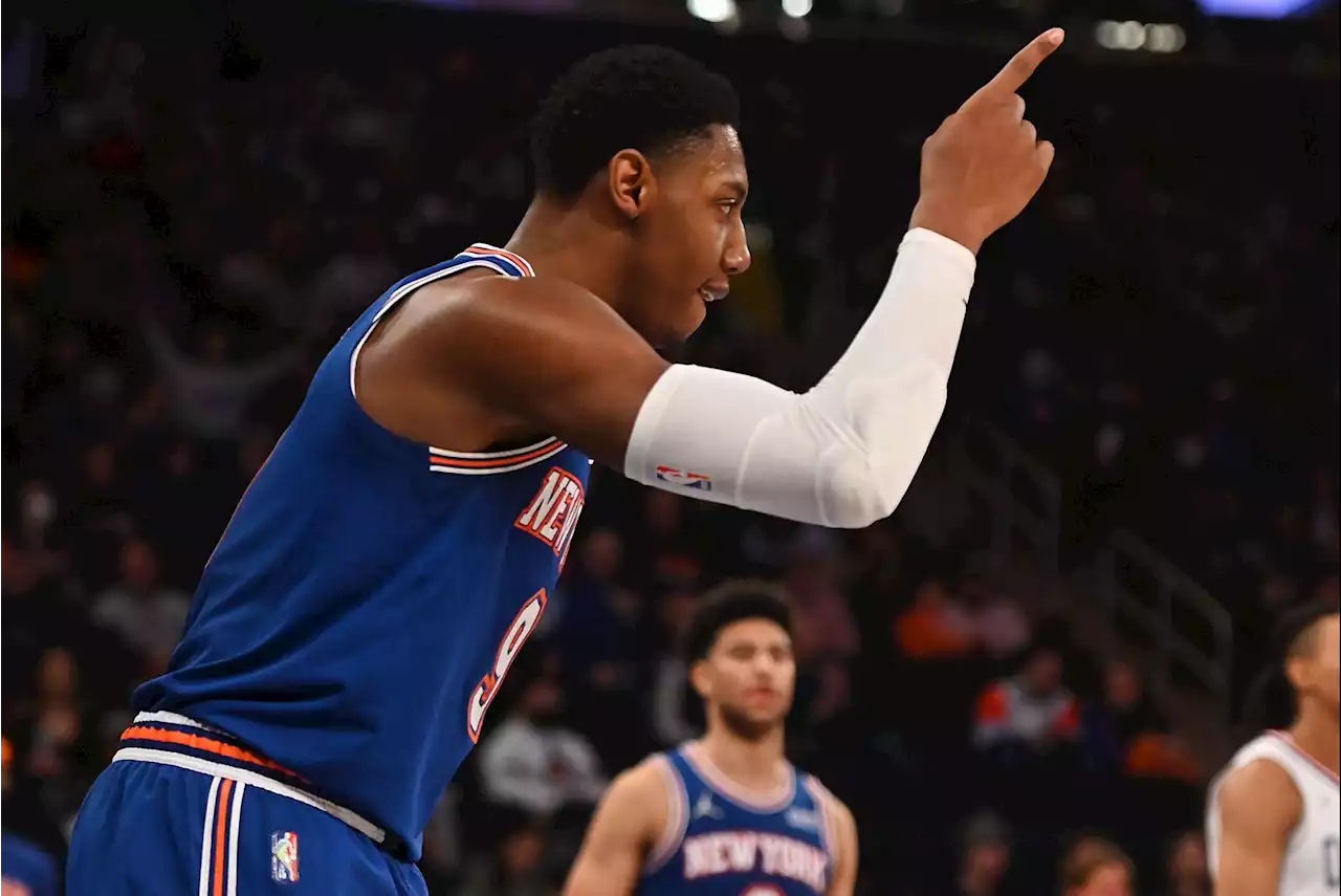 Ready or not, it’s time for RJ Barrett to carry the Knicks