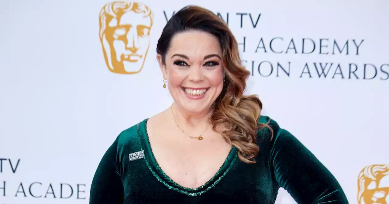 Emmerdale star Lisa Riley loved-up with fiancé Al in rare snap