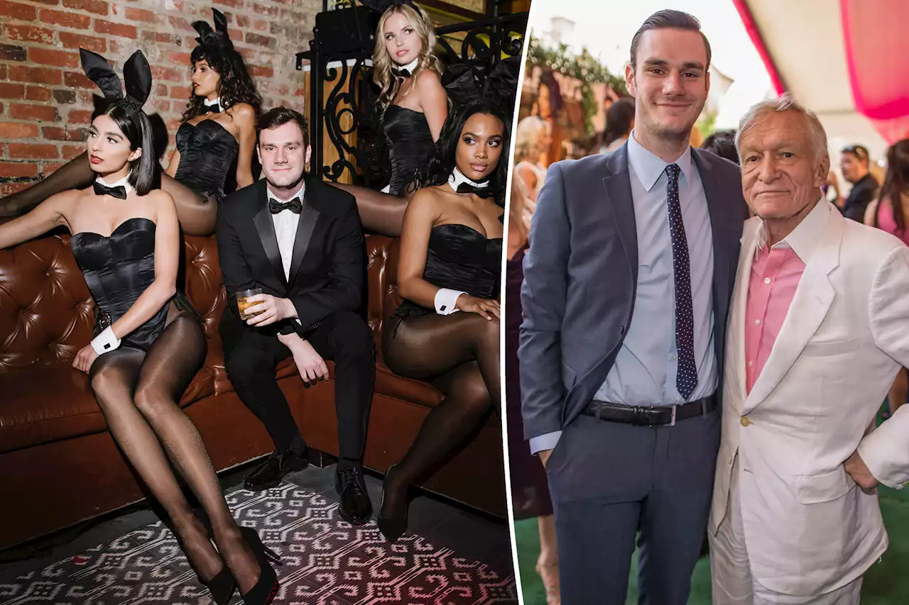 Cooper Hefner defends dad Hugh against ‘salacious’ Playboy allegations