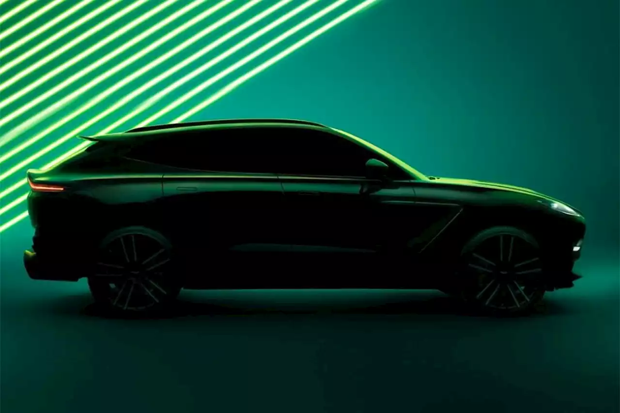 Aston Martin DBX 'S' teased ahead of unveil