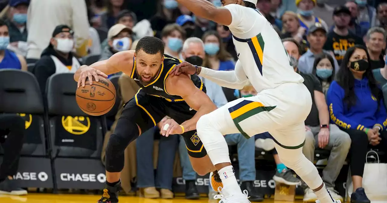 The Triple Team: Jazz’s fourth quarter offense can’t operate without Donovan Mitchell in close loss to Warriors