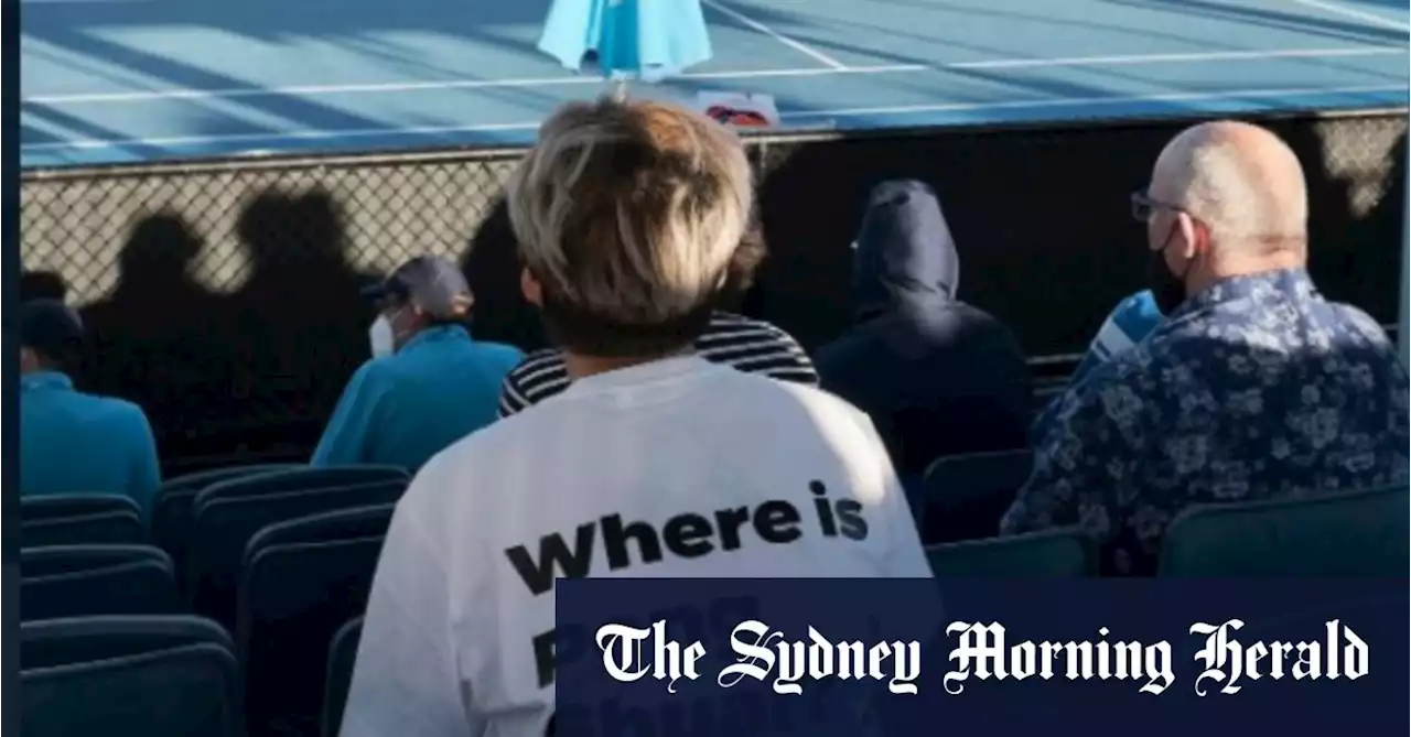 Peng Shuai supporters to hand out shirts at Australian Open final as TA double down