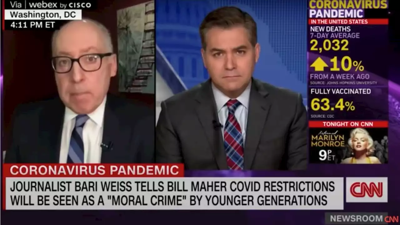 CNN Doc Slams Bari Weiss for Saying She’s ‘Done With COVID’