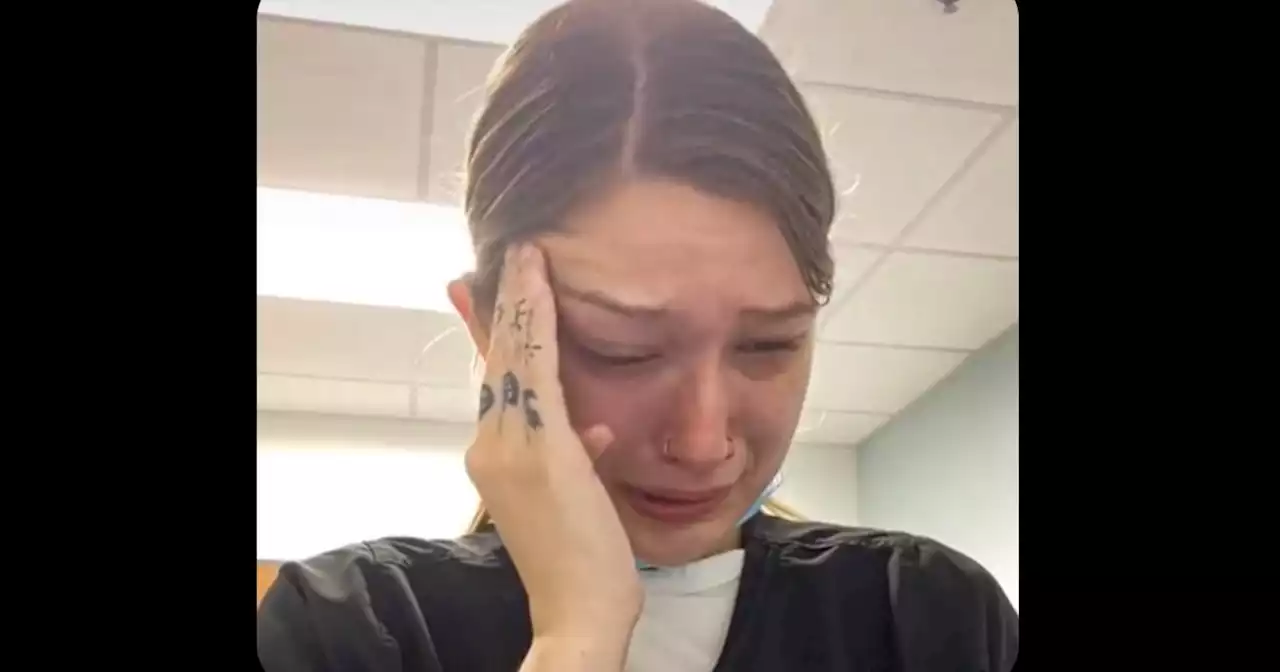 Mom shares emotional video of return to work days after birth of preemie