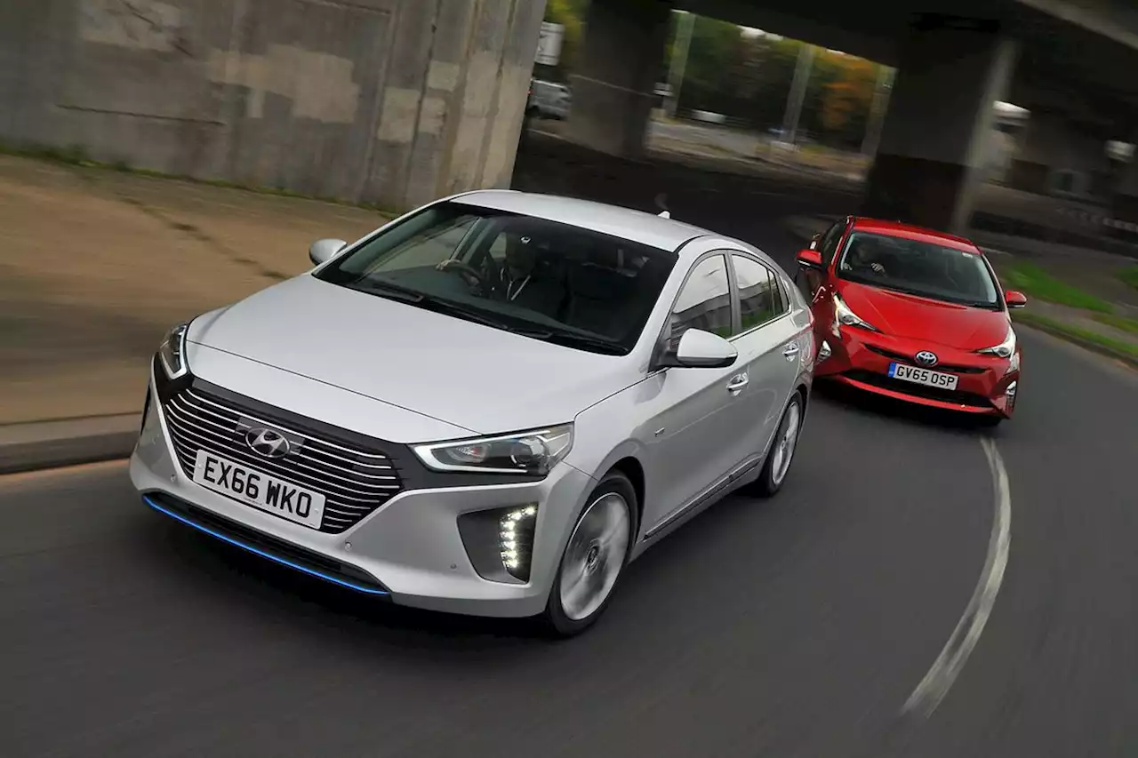 Used hybrid test: Hyundai Ioniq vs Toyota Prius