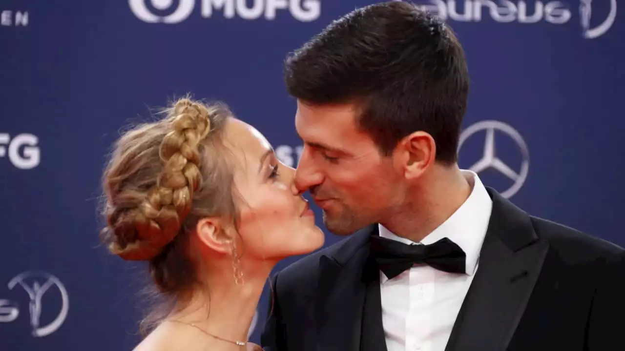 Novak Djokovic: Er feiert, seine Ehefrau Jelena Djokovic schweigt