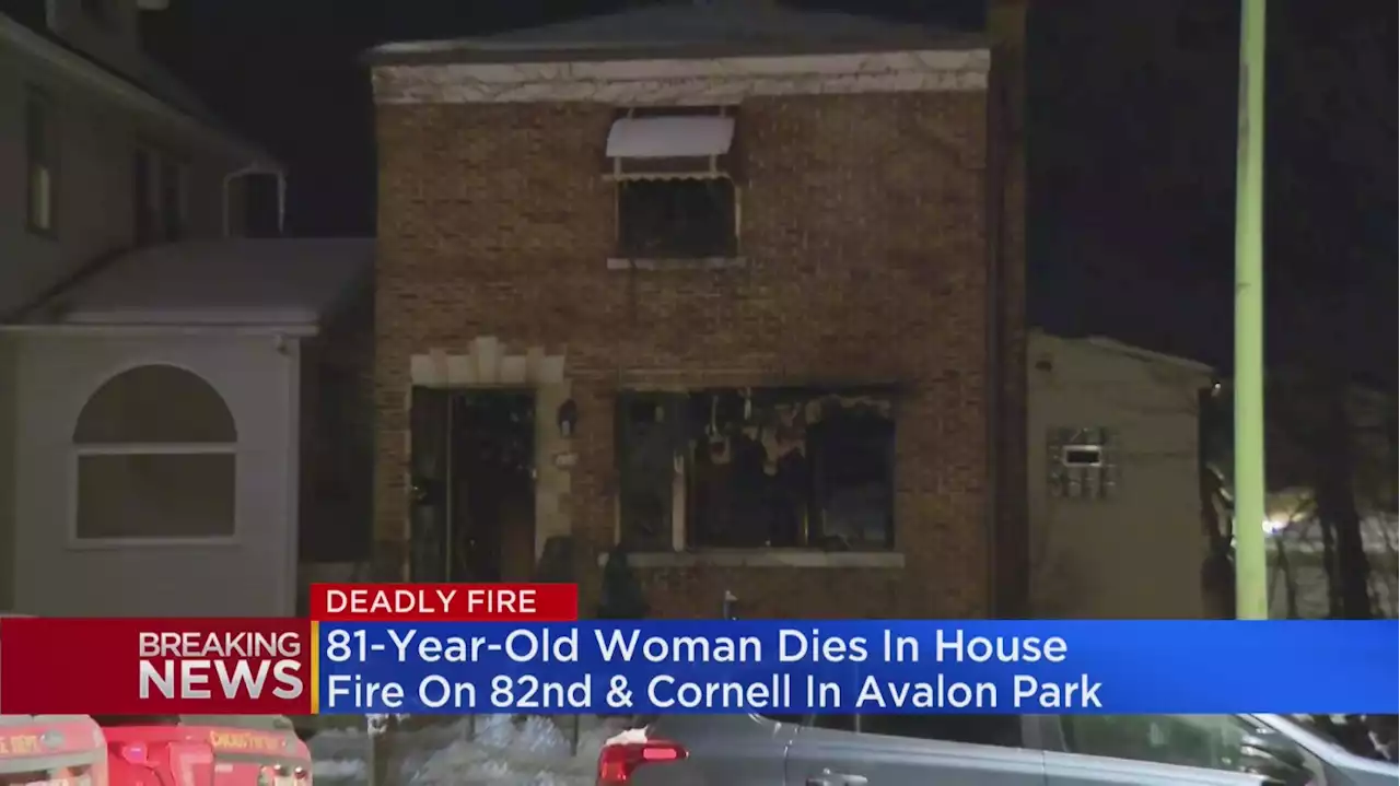 81-Year-Old Woman Dies After Avalon Park House Fire