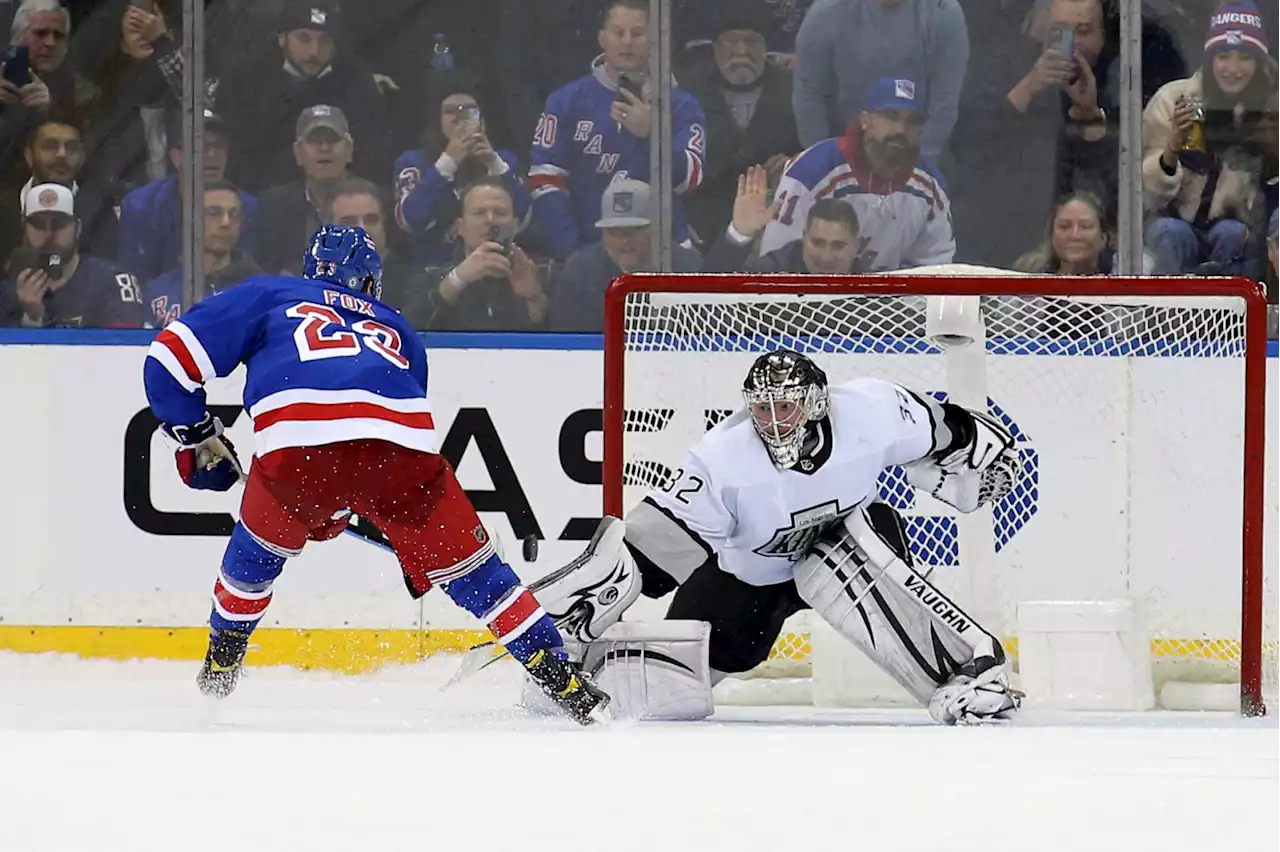 Kings Suffer 3-2 Shootout Loss Against Rangers