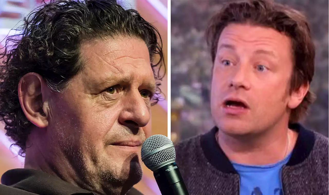 'Never meet your heroes' Jamie Oliver admits he and chef Marco Pierre White 'don't get on'