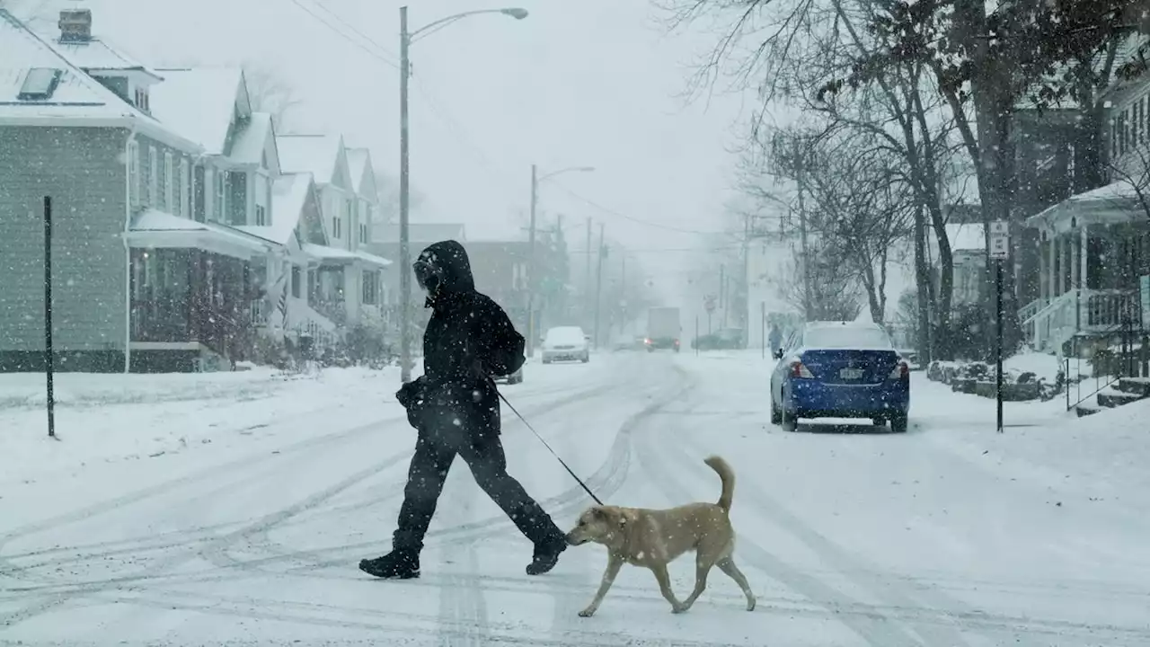 Franklin County and others under Level 1 snow emergency Monday afternoon