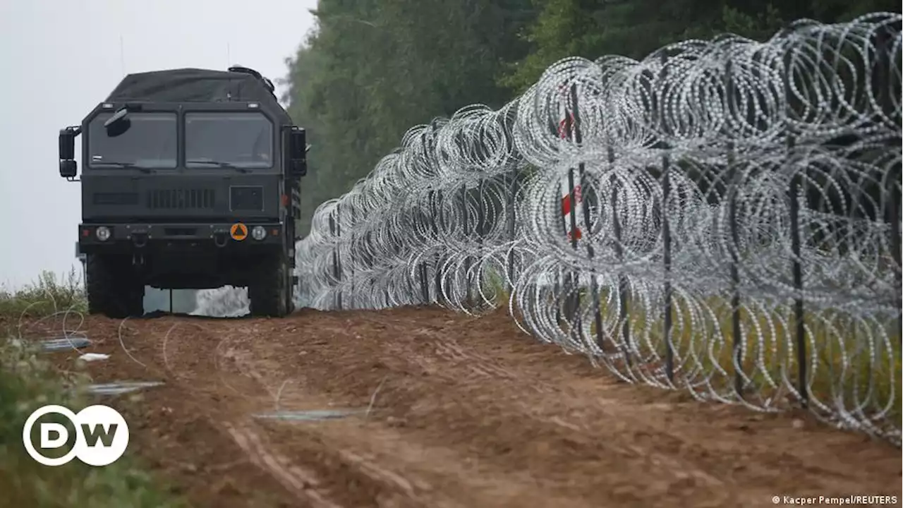 Польша начала строительство заграждений на границе с Беларусью | DW | 25.01.2022