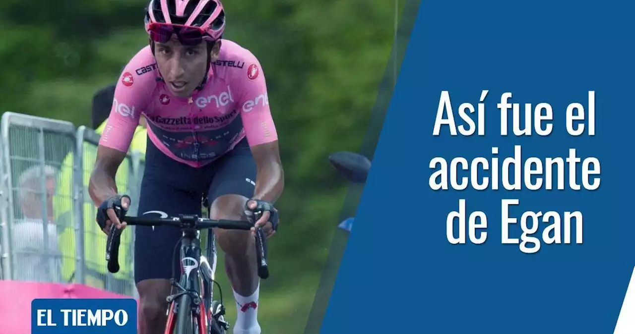 Egan Bernal: el accidente, paso a paso