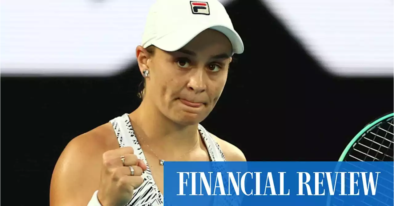 Dominant Ash Barty breezes into semis