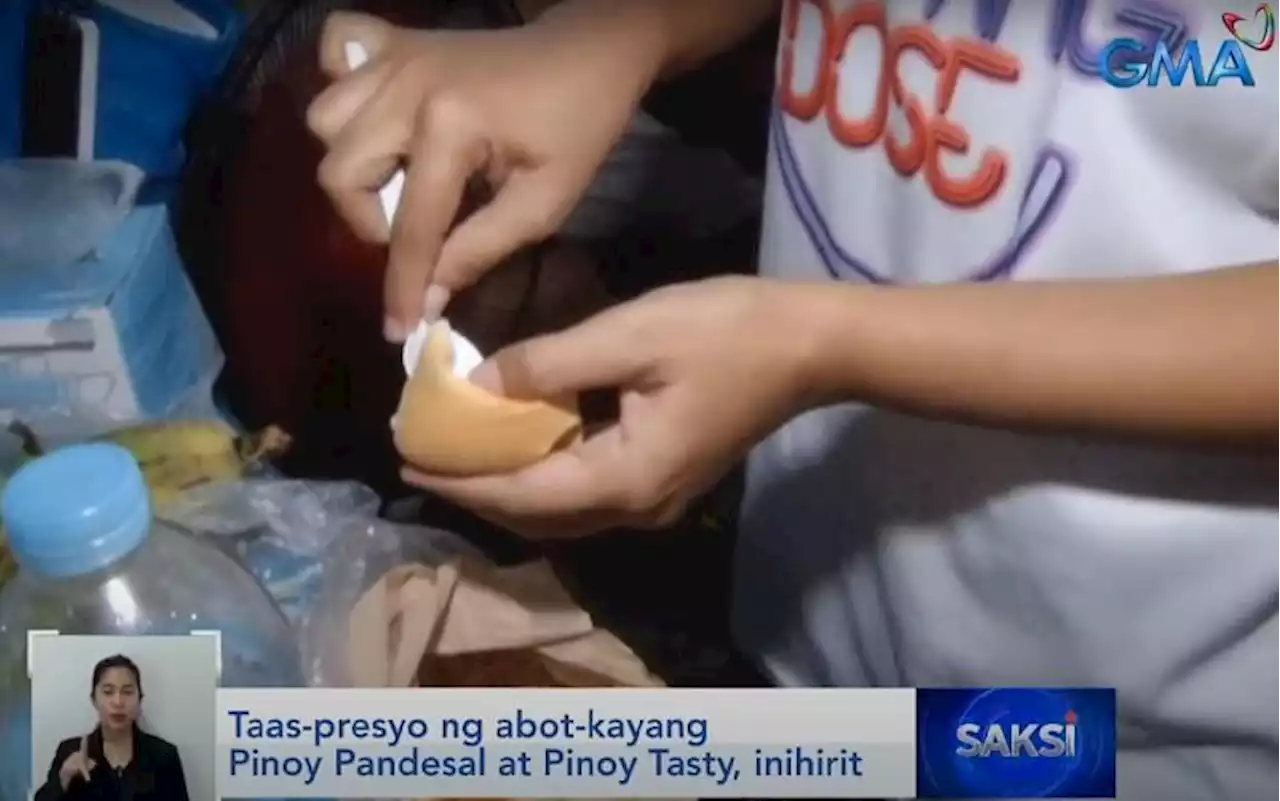 Bread manufacturers propose Pinoy Pandesal, Pinoy Tasty price hike