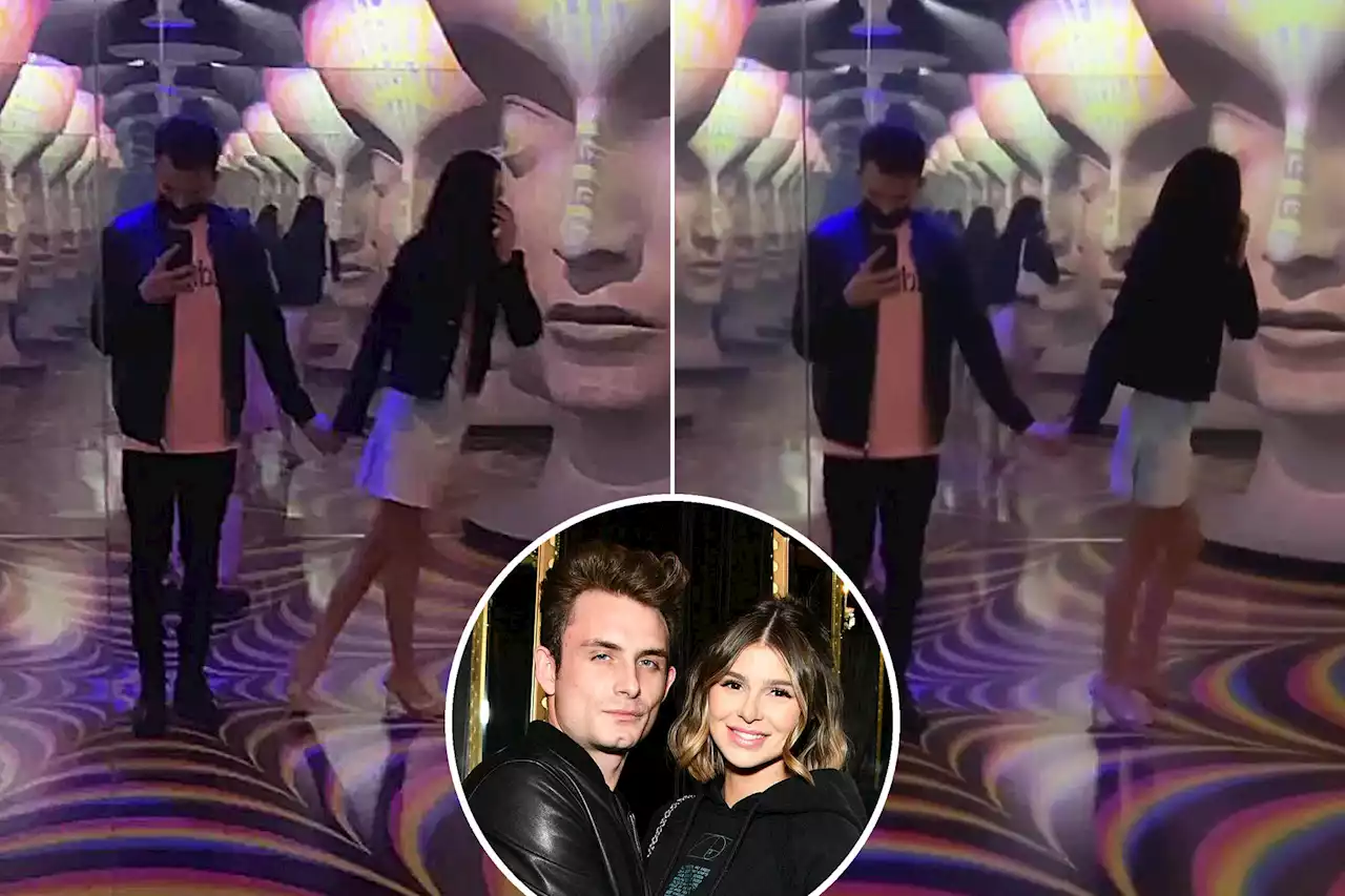 James Kennedy holds hands with mystery woman after Raquel Leviss split