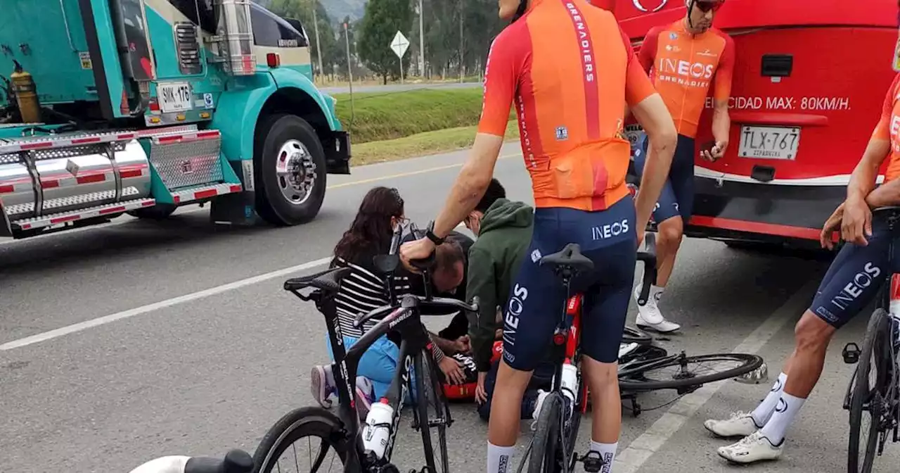 Así fue en detalle el crudo accidente de Egan Bernal, momento a momento