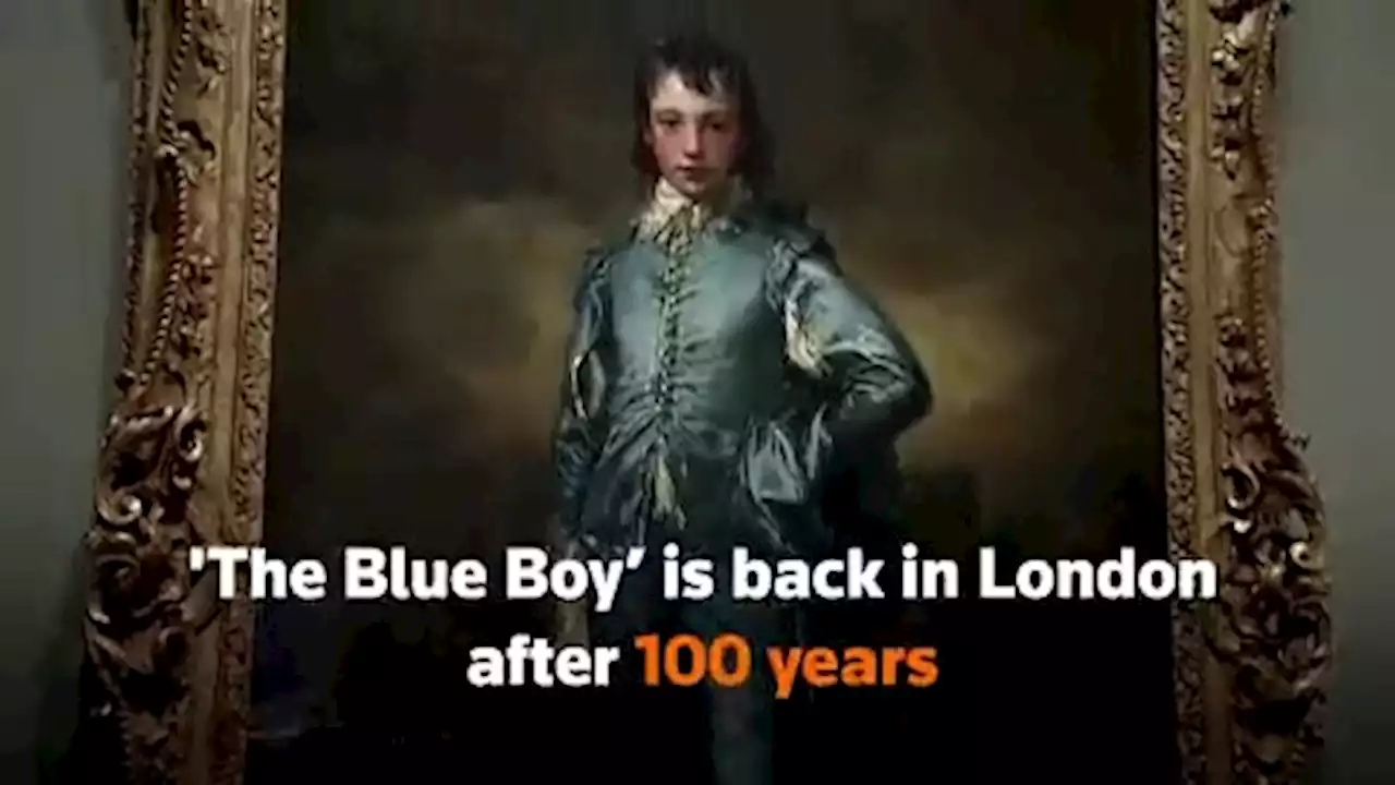 Gainsborough's 'The Blue Boy' back on show in London after 100 years