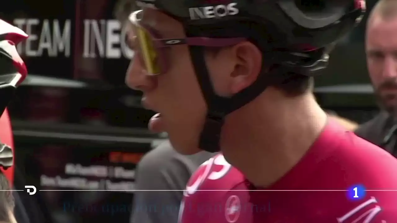 Preocupación por Egan Bernal tras su accidente cuando entrenaba