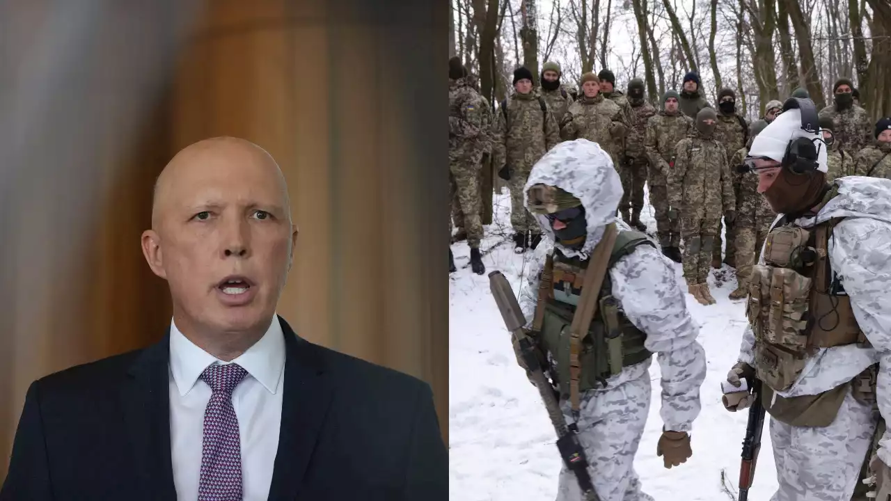 Dutton warns of 'bloody scenes' if Russia-Ukraine tensions escalate