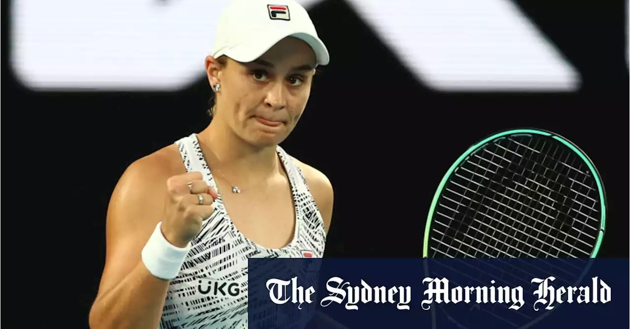 Ruthless Barty into Australian Open semi-finals