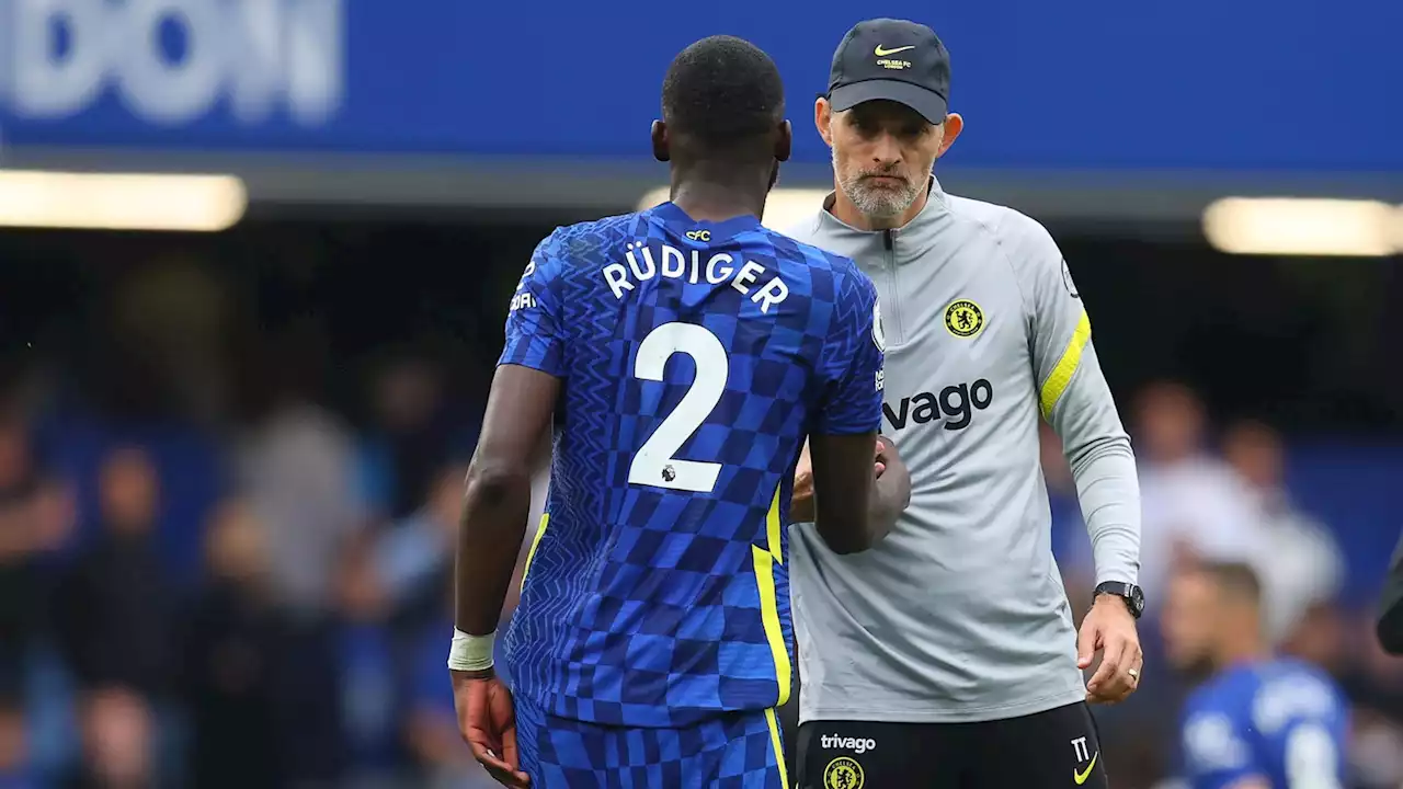 Thomas Tuchel und Antonio Rüdiger beim FC Chelsea - gegenseitig zum Glück getrieben