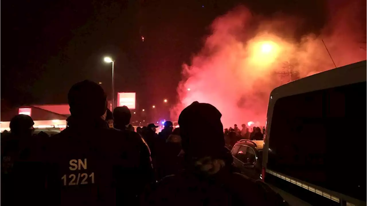 Mit der Bereitschaftspolizei Sachsen auf einer Corona-Demo in Bautzen