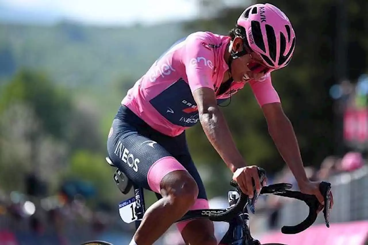 Egan Bernal sufrió un accidente mientras entrenaba cerca del peaje el Roble en Gachancipá