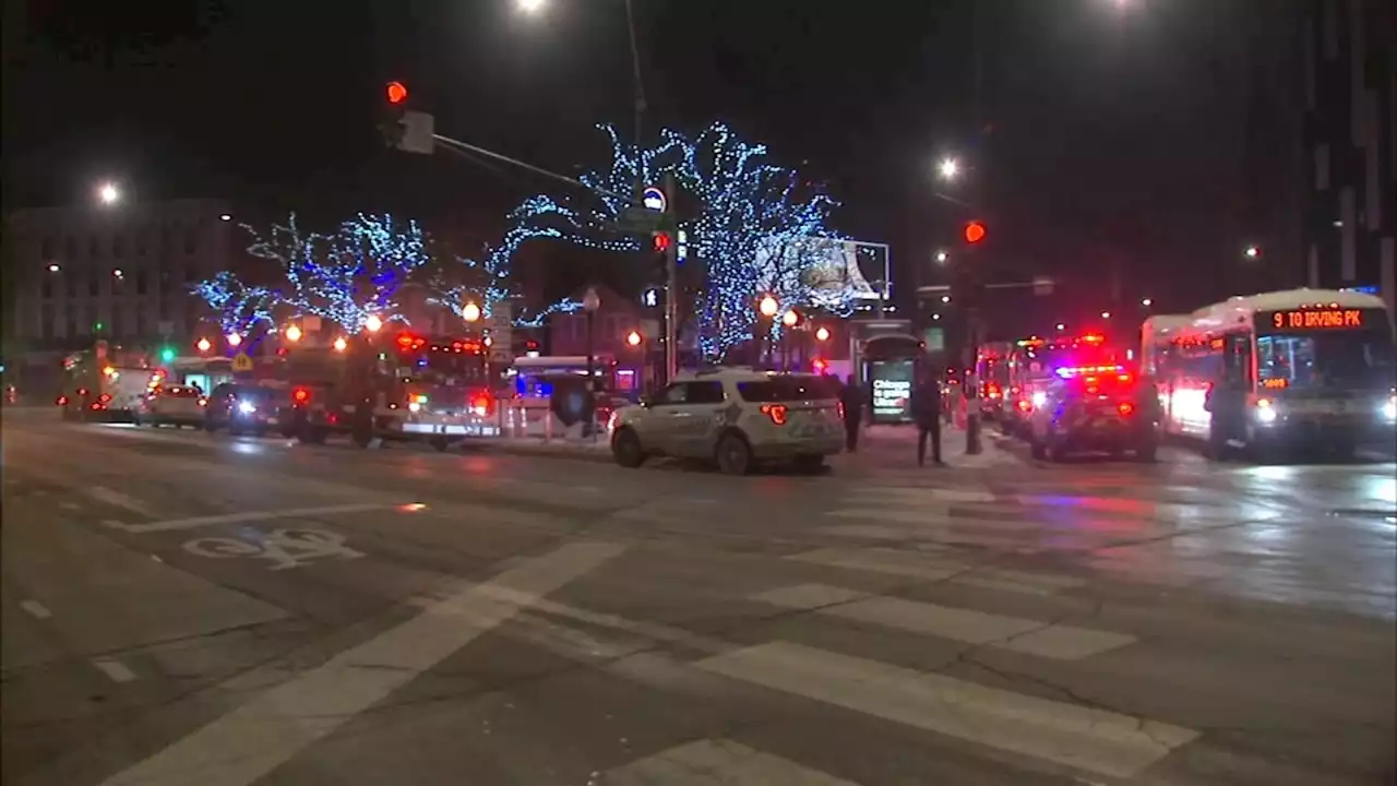 Blue Line service resumes between Loop, Logan Square after man pulled from tracks, conductor hurt