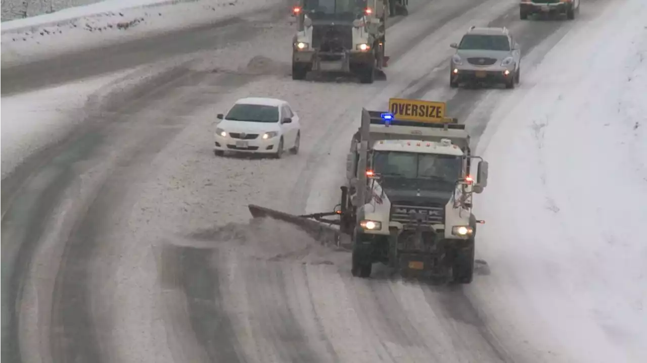 Big weather swings keep snowplows busy in Southcentral Alaska