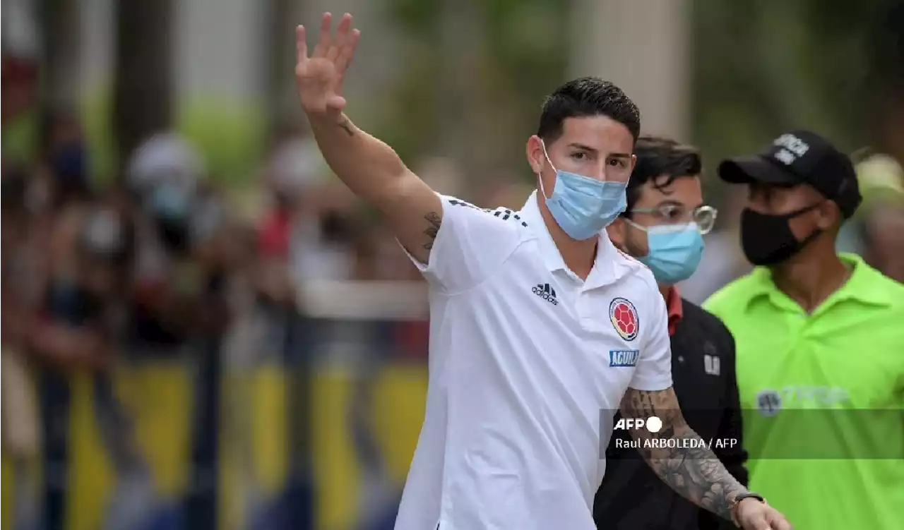 Con James en la concentración, Reinaldo Rueda ya prepara el partido contra Perú