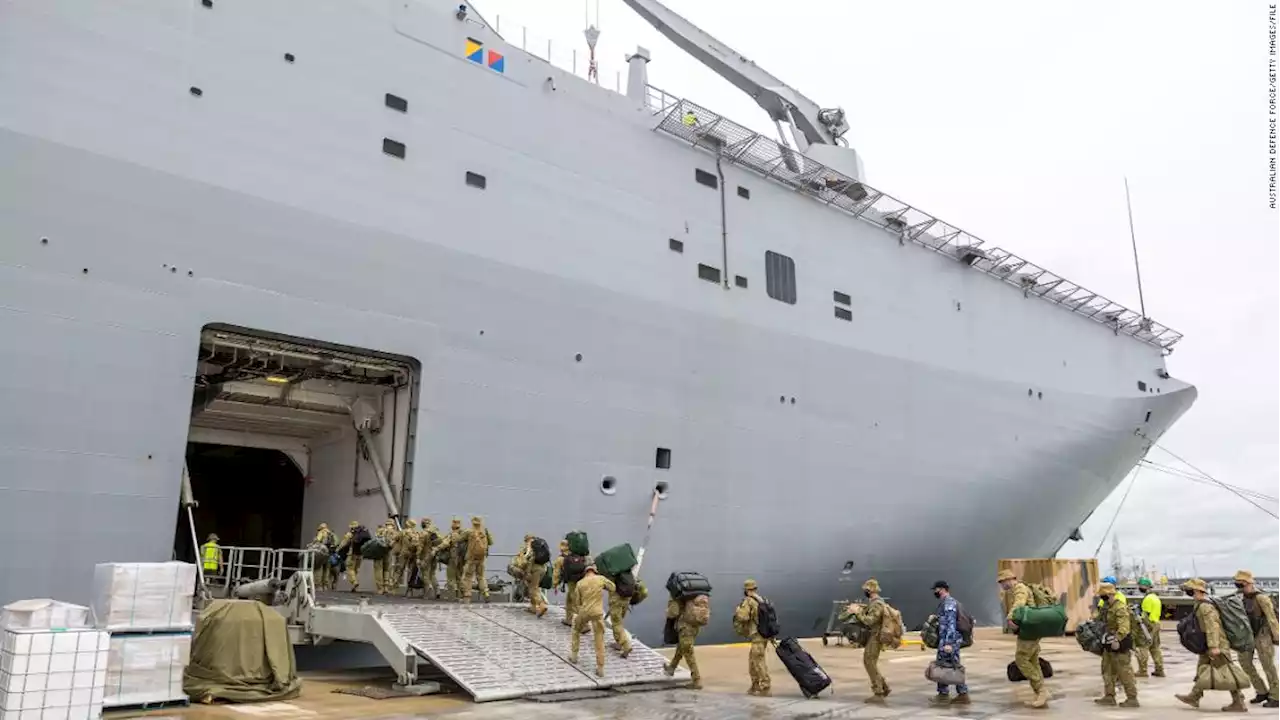 A Covid-stricken aid ship is heading for virus-free Tonga