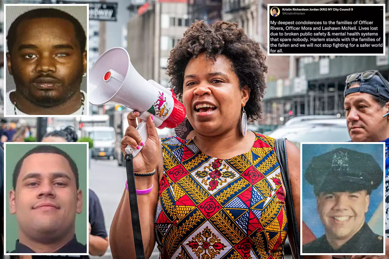 Councilwoman sends sympathy to relatives of slain NYPD cops — and their accused killer