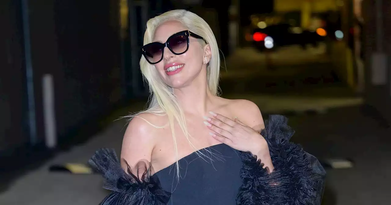 Lady Gaga's Minidress Has a Mind of Its Own