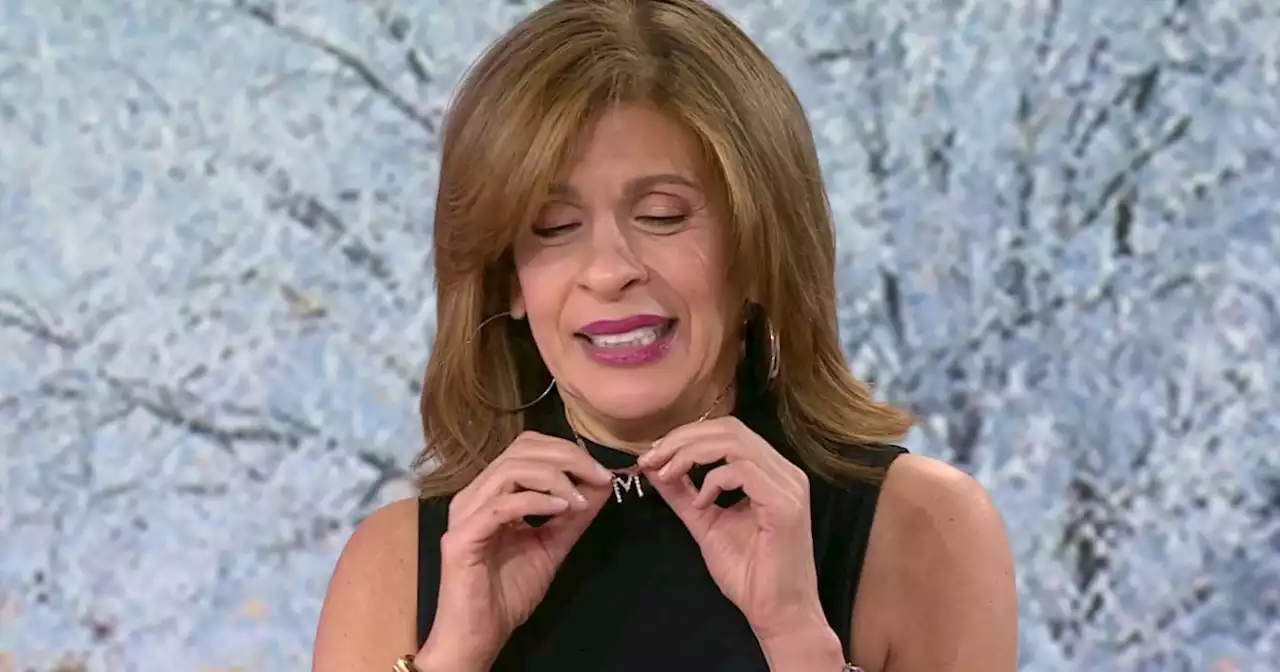 Hoda shares the meaning behind the ‘M’ necklace she wears every day