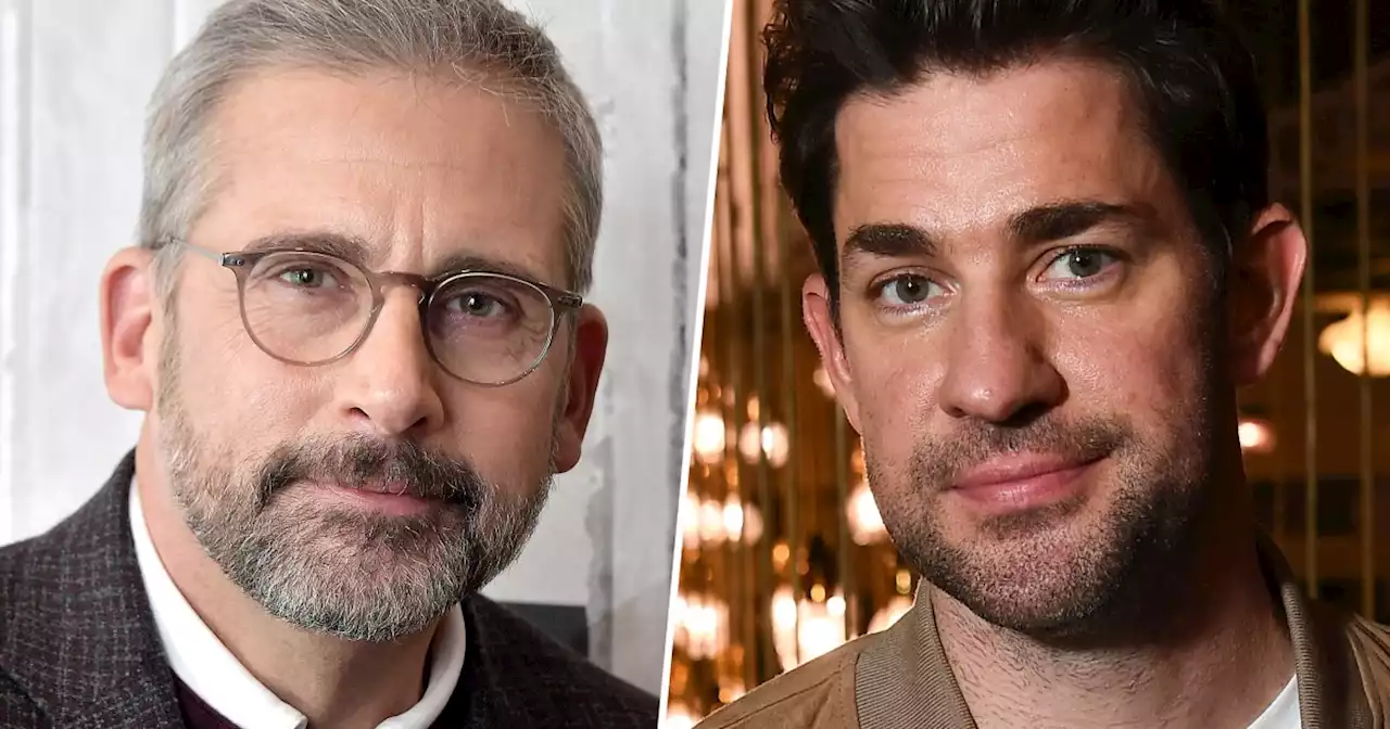 'Office' mini-reunion! Steve Carell joins John Krasinski on new movie