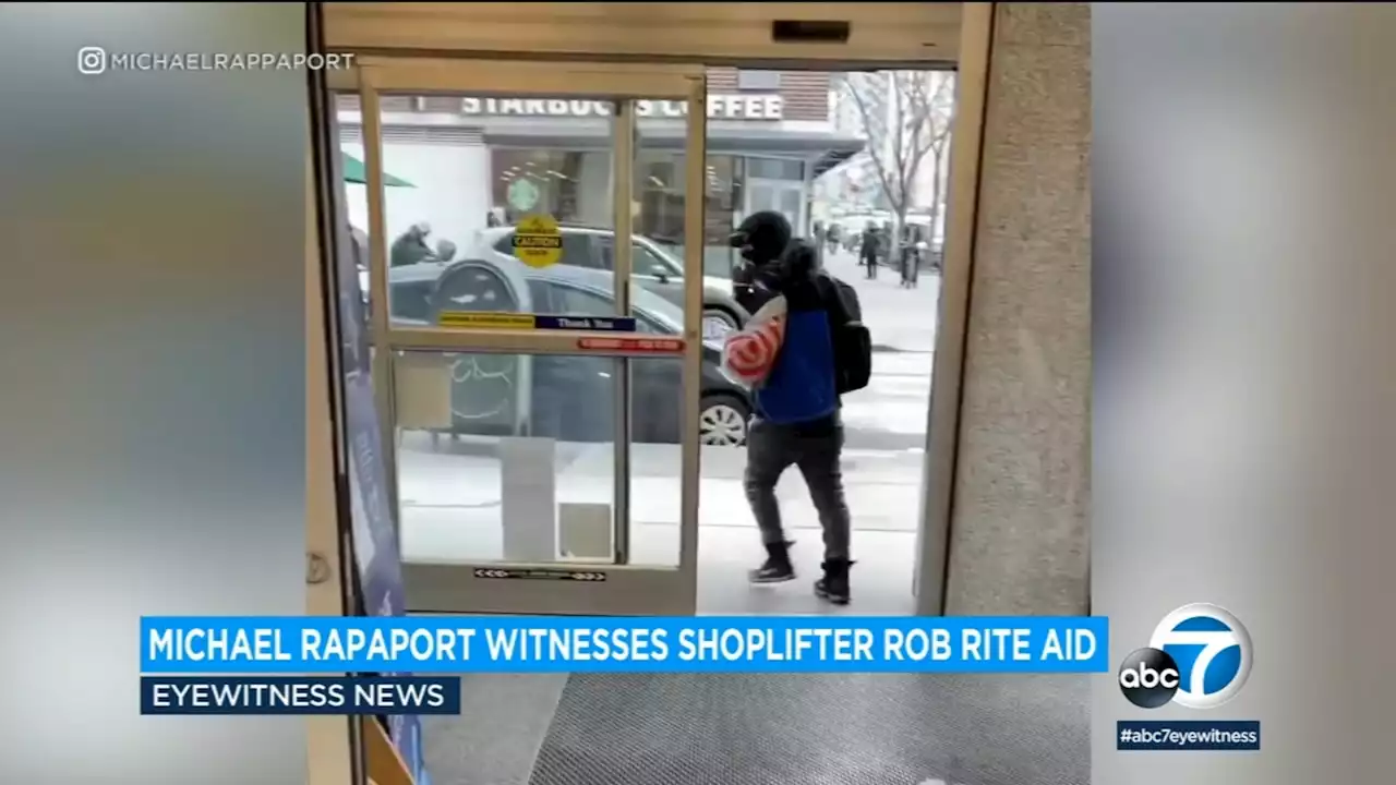 Michael Rapaport video shines light on New York City shoplifting problem