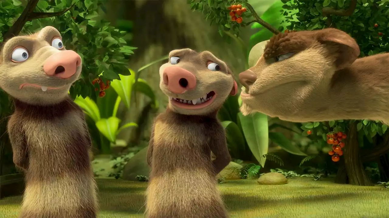 Watch an exclusive clip from the new film 'The Ice Age Adventures of Buck Wild' on Disney+