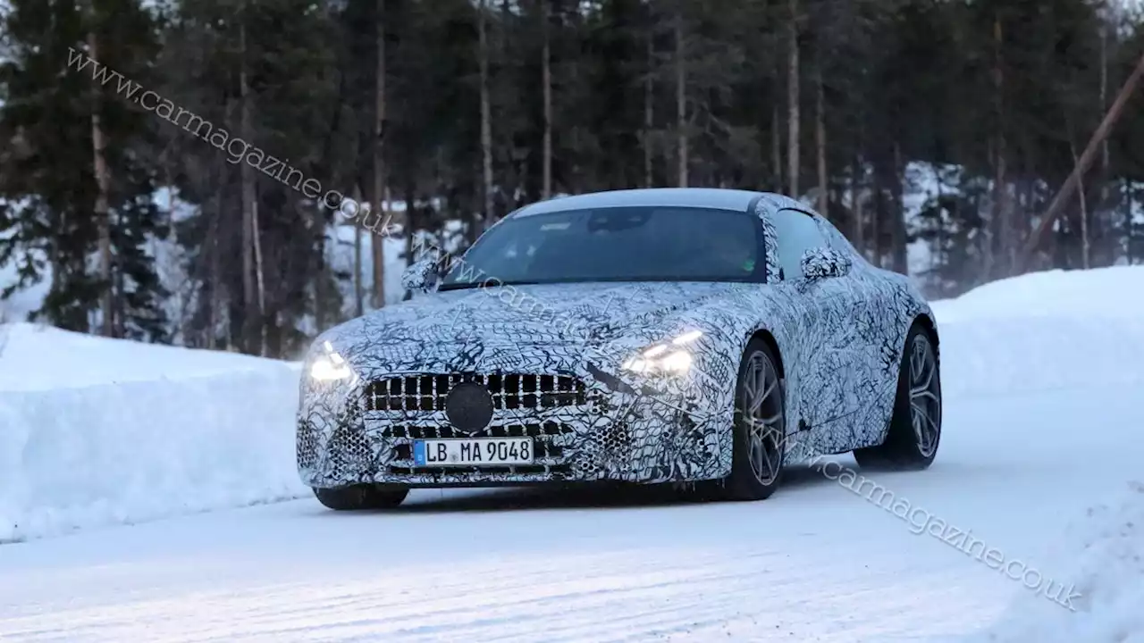 Next Mercedes AMG GT spotted testing